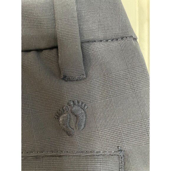 Hang Ten Mens Plaid Navy Blue Polyester/Elastane Shorts Size 38 - Picture 3 of 14